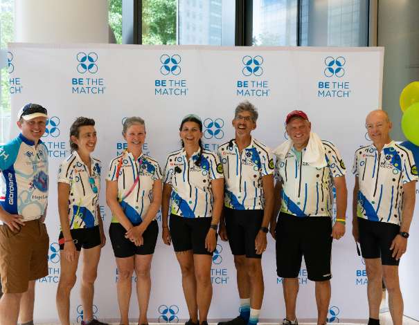Philadelphia cyclists gather for a group photo - Tour de TC 2023